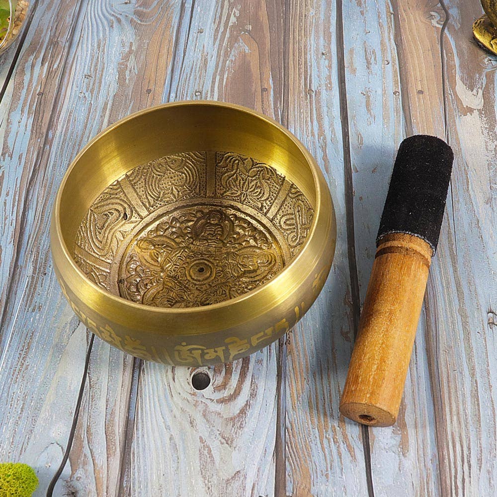 Singing Bowl Mandala Design