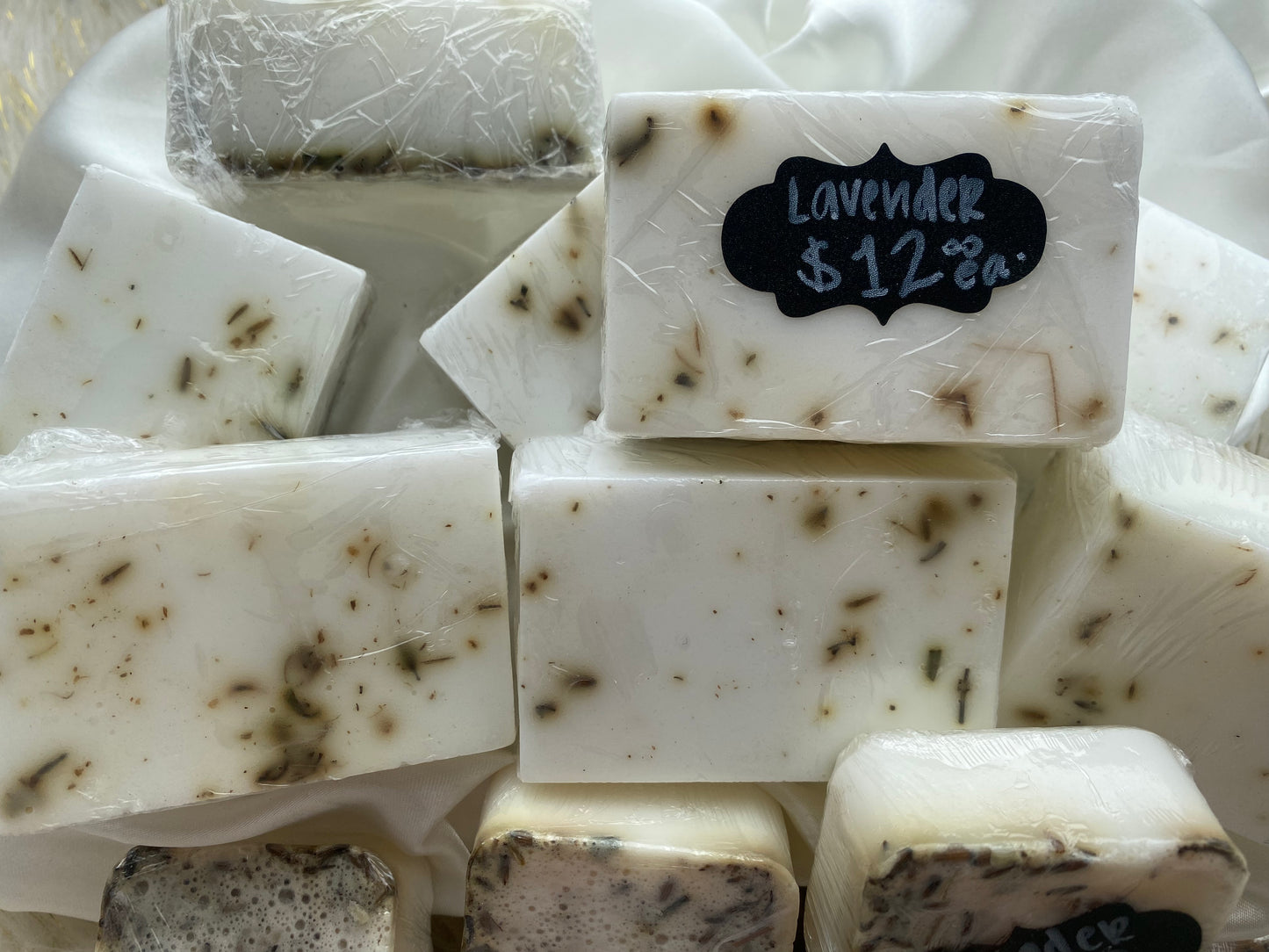 Goat Milk Soap | Herbal + Lavender | Unscented | Locally Made by McDowell Farms